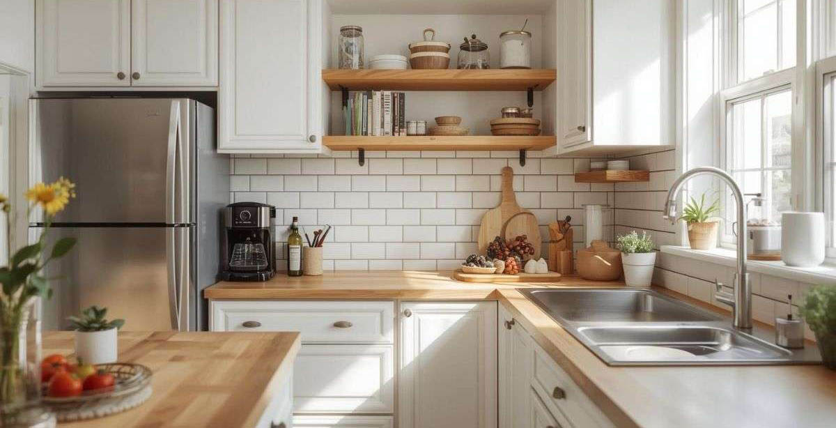 25 Small Kitchen Designs That Combine Form and Function - Rock Tough